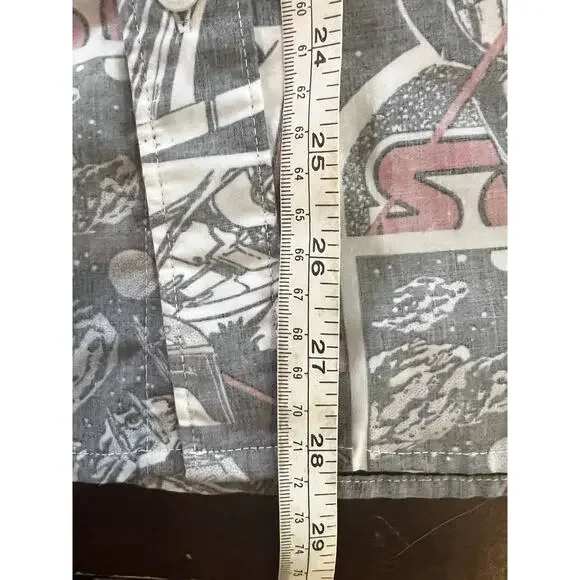 Star Wars Darth Vader Storm Trooper Reverse Print Button Down